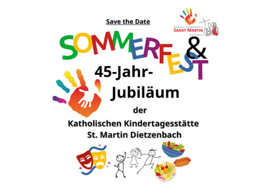Save the Date: Sommerfest & 45-Jahr-Jubiläum